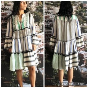 Devotion Twins Triada Dress in Green Size Extra Small